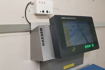 Käser Installation der Kompressor Steuerung