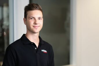 Porträt Felix Kälin, ehemaliger Elektroniker in Ausbildung