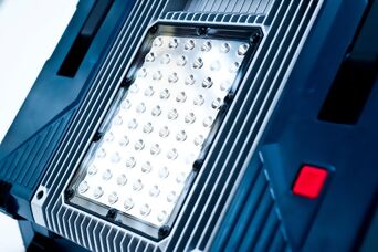 Beleuchtungsmodul in einem Werkzeugkoffer als Arbeitsbeleuchtung
