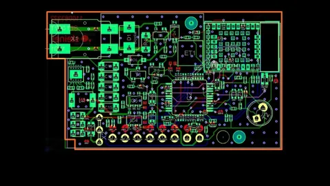 Beispiel eines PCB-Layouts, wie es heute aussieht